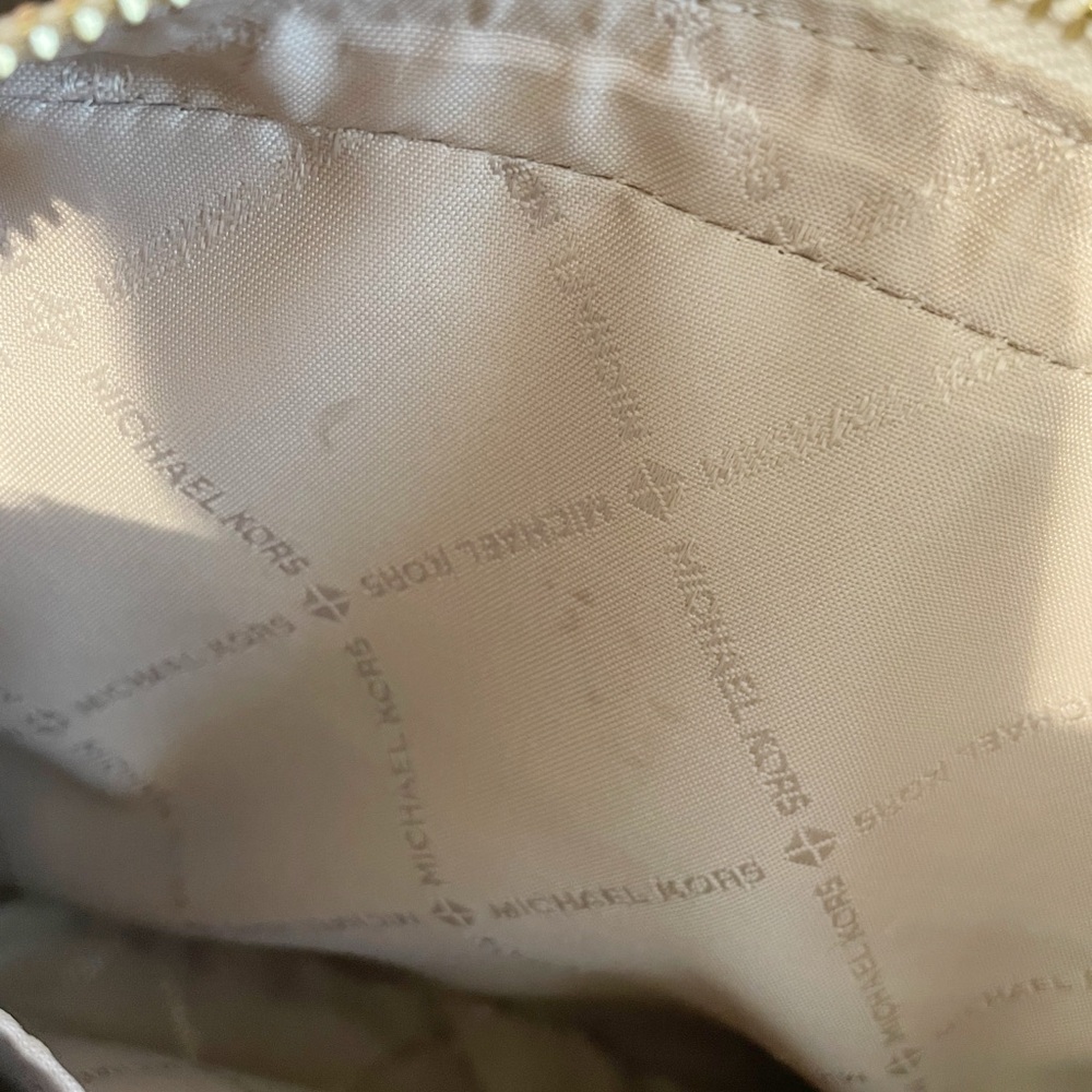 Michael Kors Jet Set Brown/Vanilla Logo Crossbody Bag - Picture 14 of 14